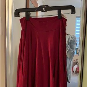 Ball skirt. Agnes & Dora. Burgundy